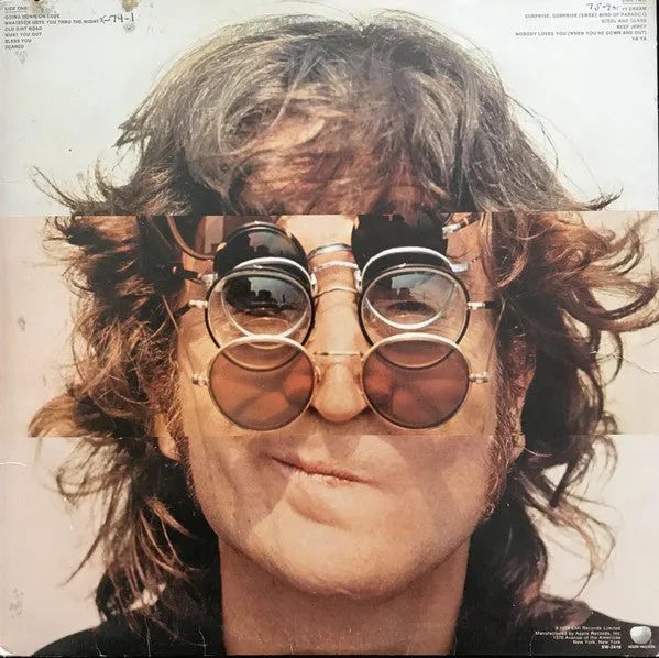 John Lennon - Walls And Bridges (LP, Album, Jac) (VG)