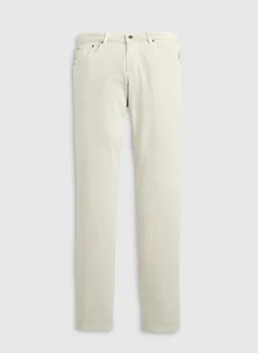 Johnnie-O Newport 5-Pocket Cotton Pant In Stone