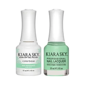 Kiara Sky Classic Gel & Polish Duo - #413 High Mintenance