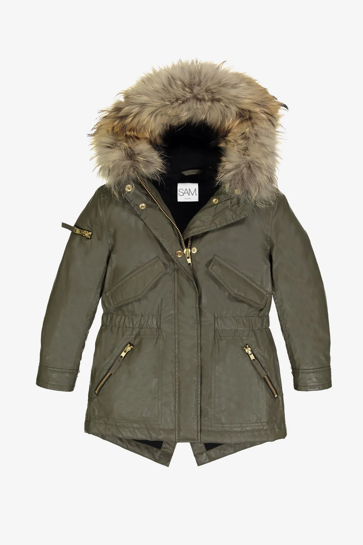 Kids Jacket SAM. Hudson Natural (Size 10 left)