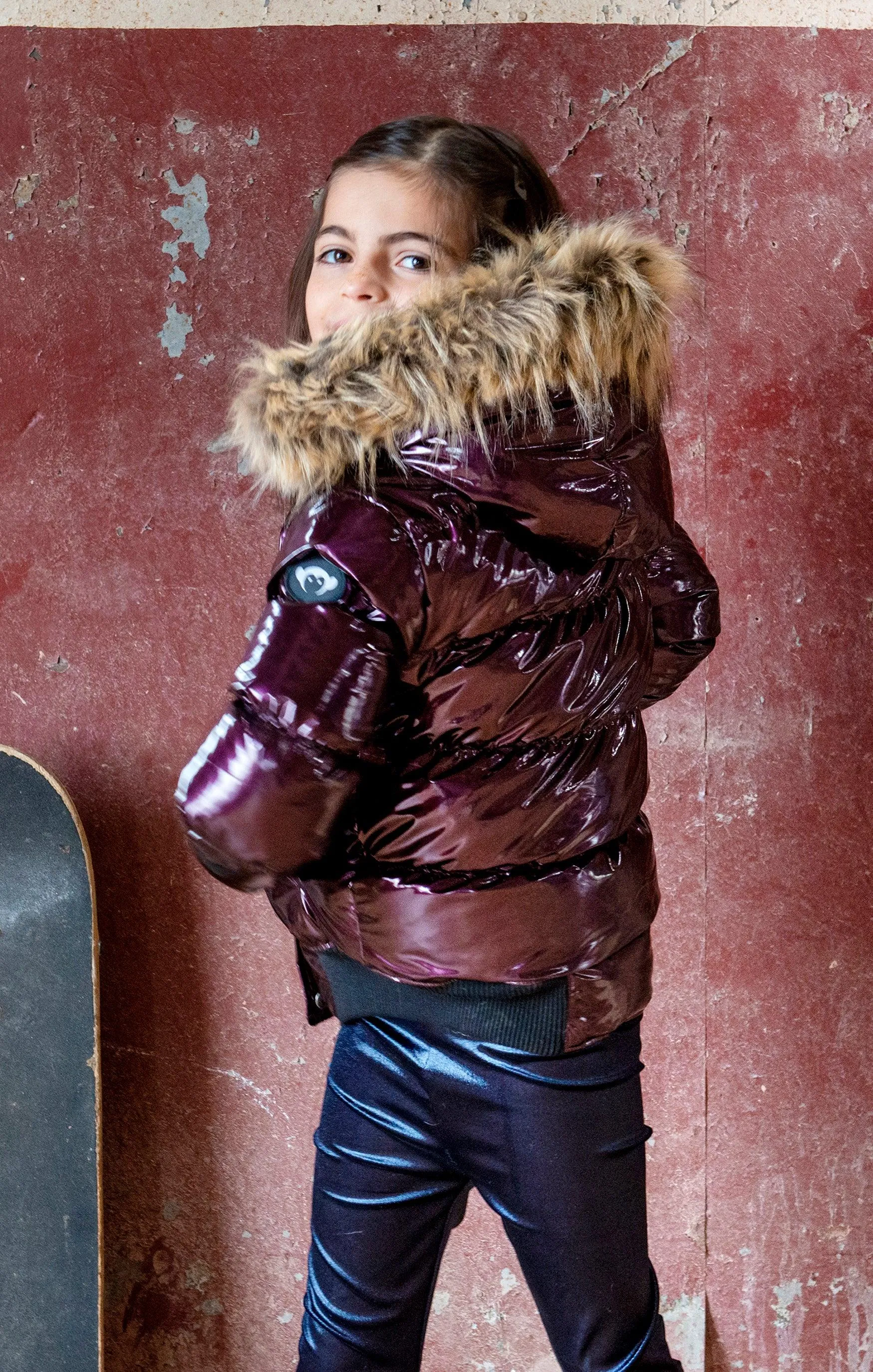 Kyla Puffer Coat | Burgundy | Appaman