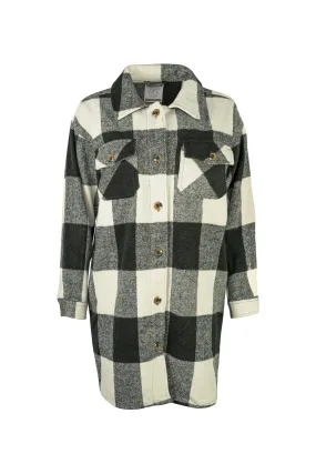 Ladies plaid shacket