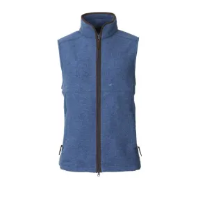 Laksen Isla Mens Fleece Gilet - Sky