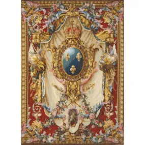 Large Coat of Arms Tapestry - 59" x 43"