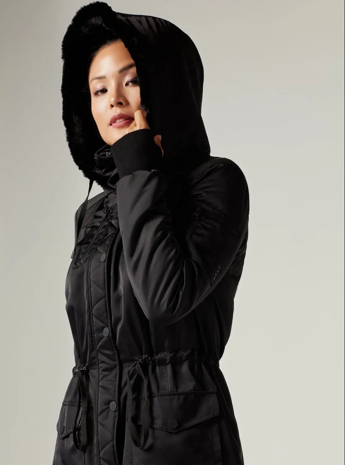 Locust Coat Black - Final Sale