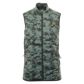 Lyle & Scott Golf Seafoam Full Zip Gilet