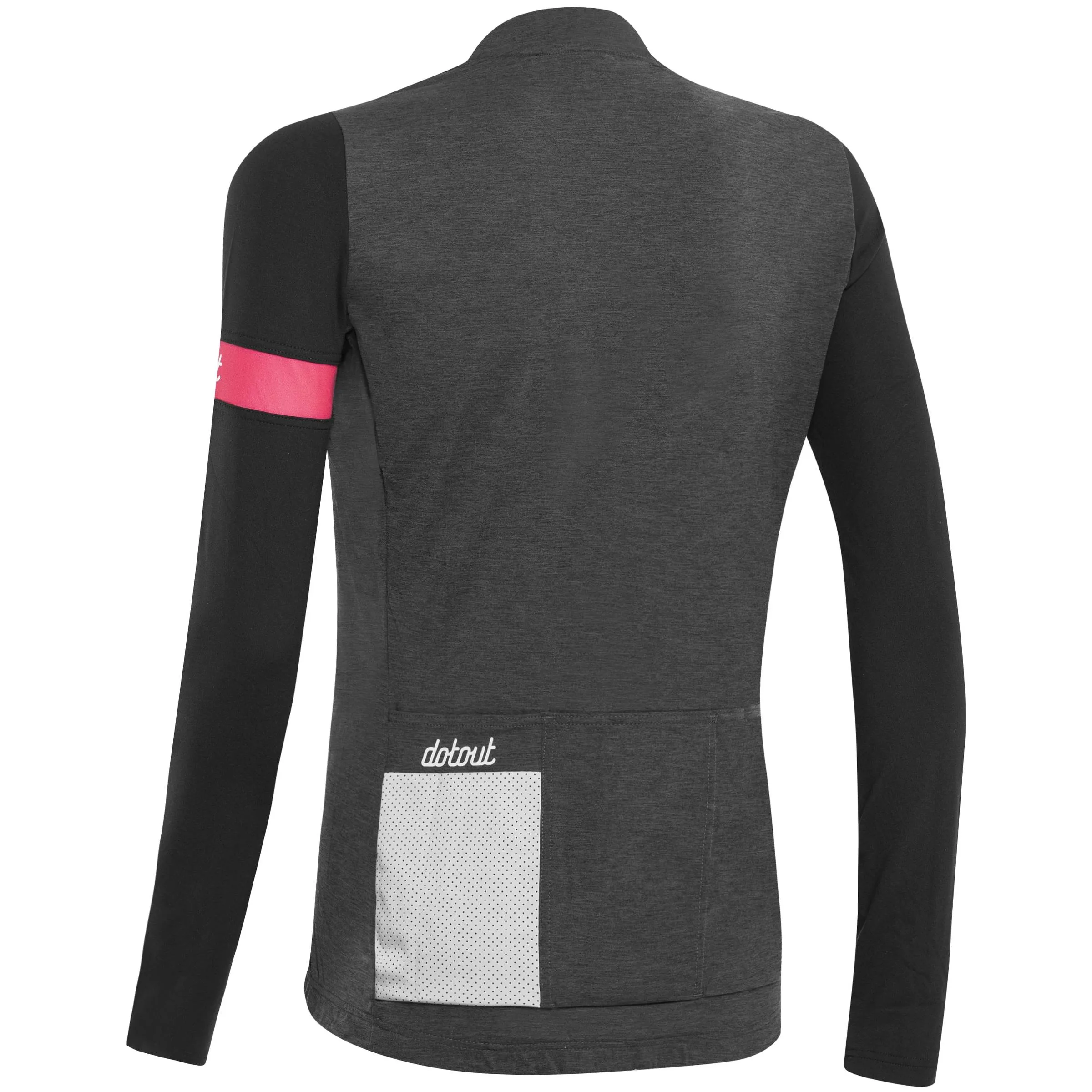 Maglia donna a maniche lunghe Dotout Block - Grigio scuro