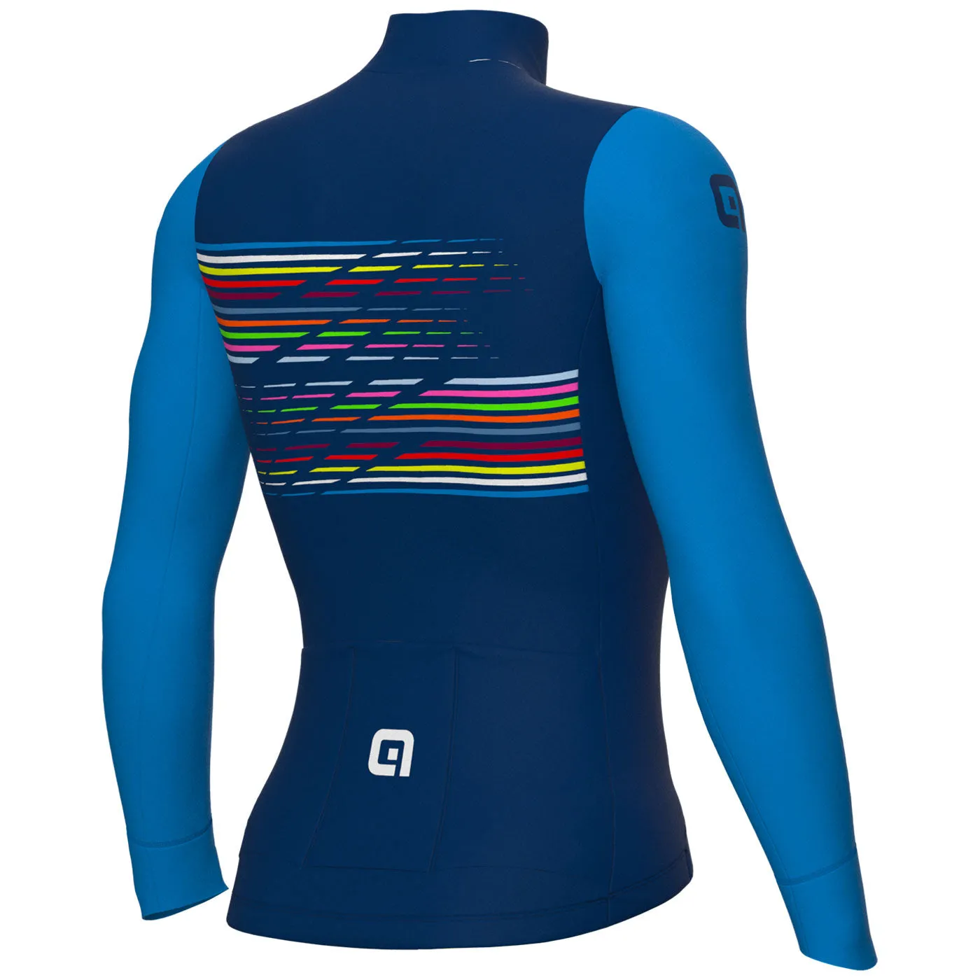 Maglia maniche lunghe Ale PR-S Logo - Blu