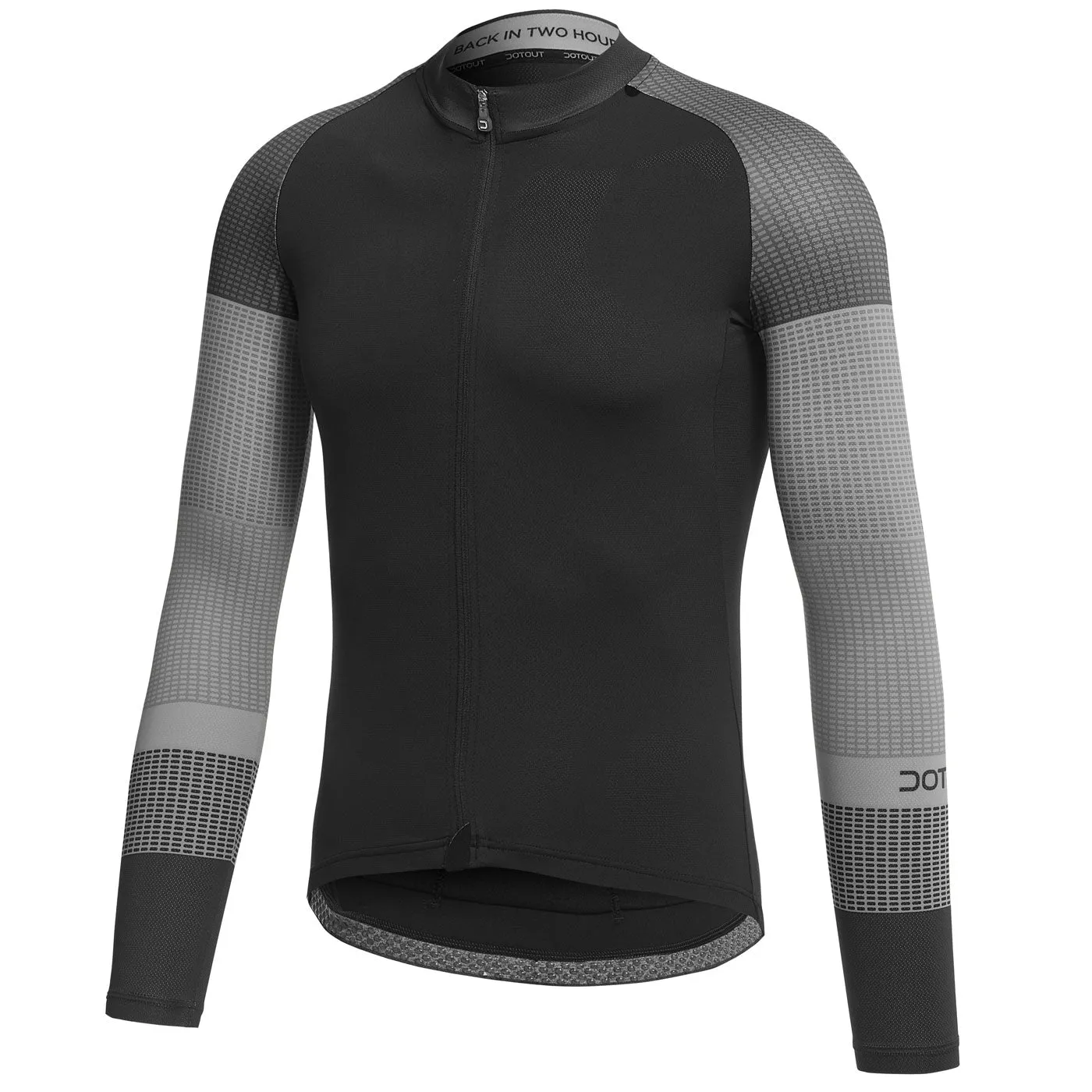 Maglia maniche lunghe Dotout Block - Nero grigio