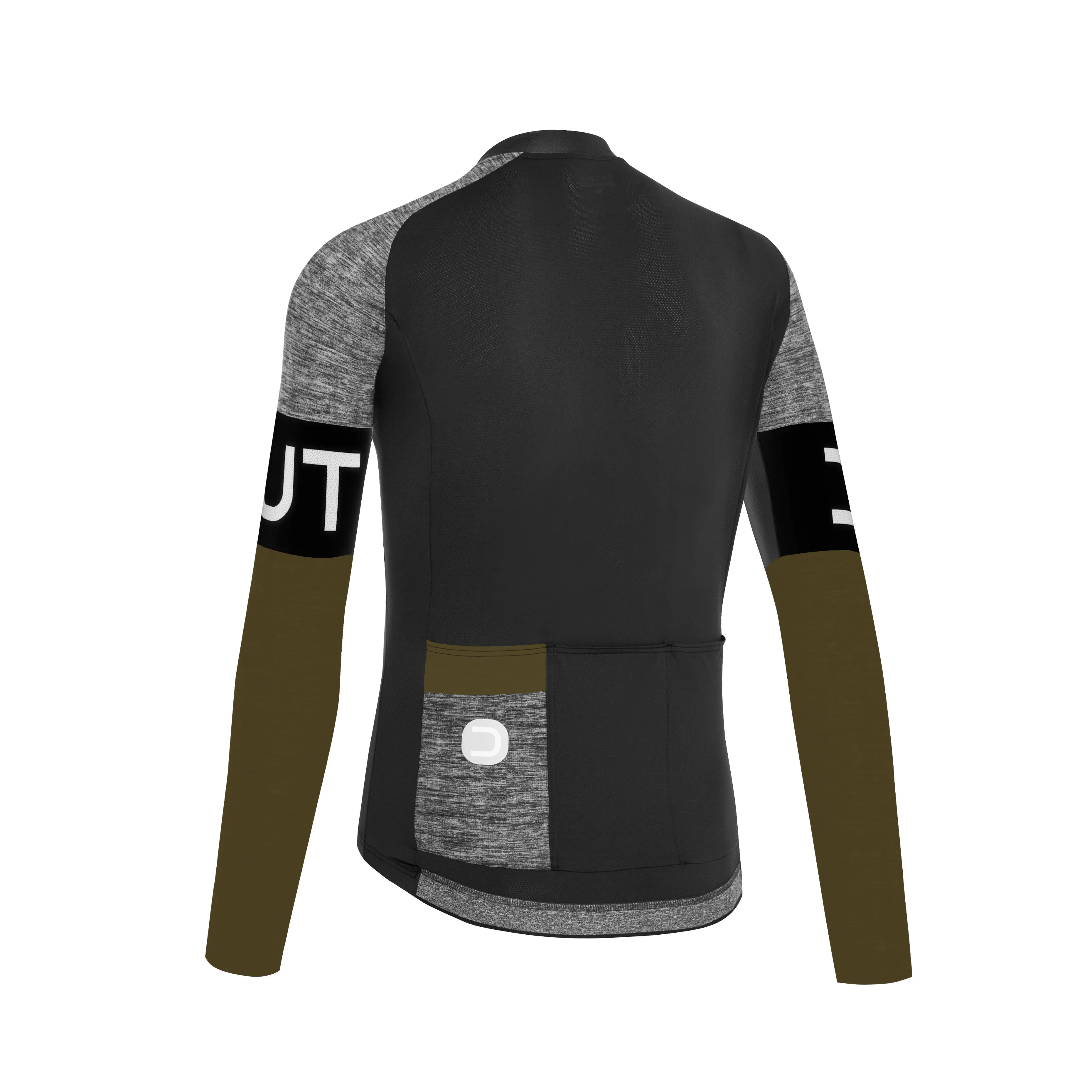 Maglia maniche lunghe Dotout Block - Nero verde