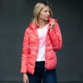 Marble Gilet/Jacket (Detachable Sleeves & Hood) – Style 6136-135 (Watermelon)