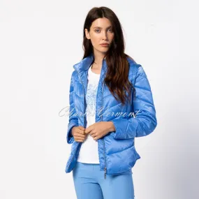 Marble Gilet/Jacket (Detachable Sleeves & Hood) – Style 6136-190 (Azure Blue)