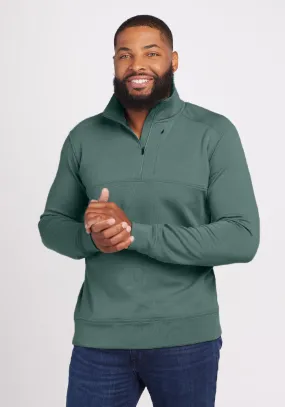 Mason 1/4 Zip - Duck Green