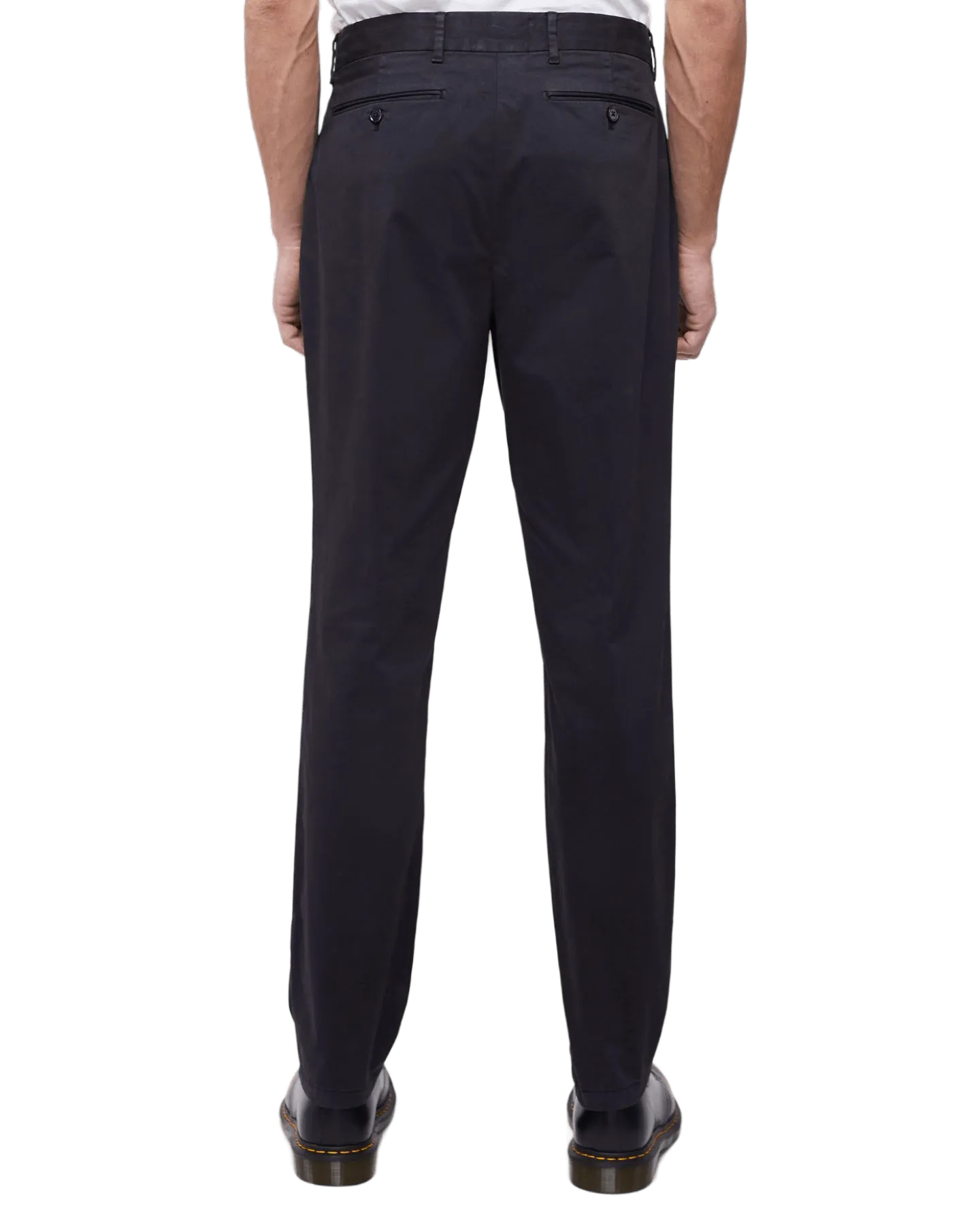 Men's Skinny Slim Chino in Black