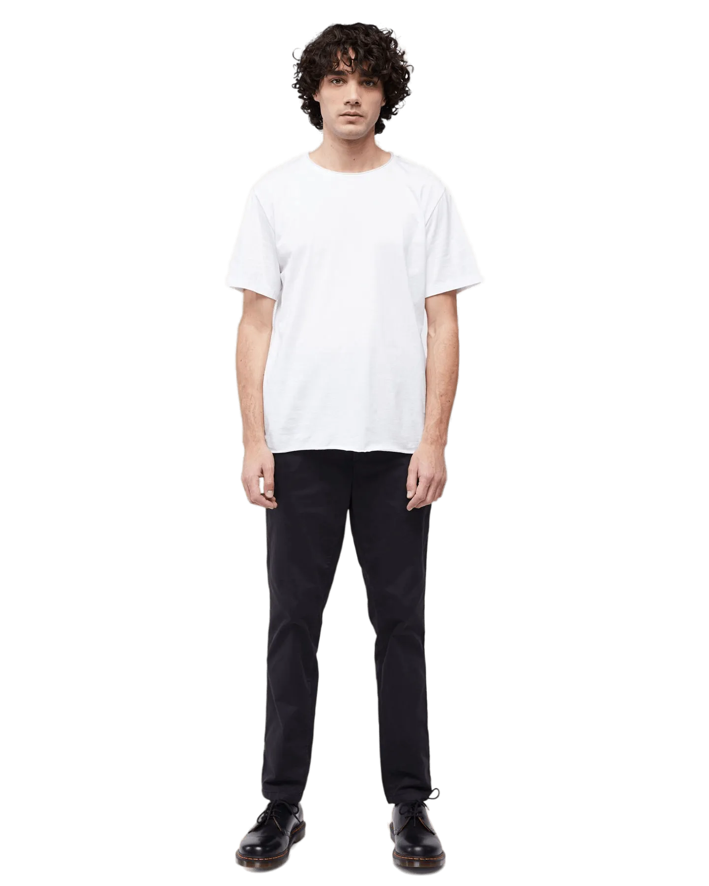 Men's Skinny Slim Chino in Black