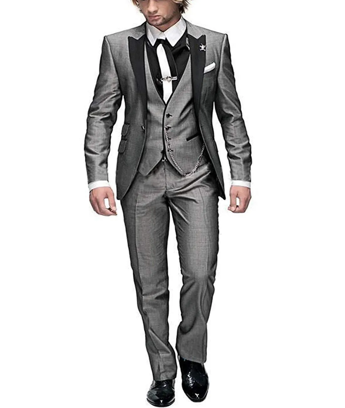 Men's Three-piece Suit Bridegroom Best Wedding Suit