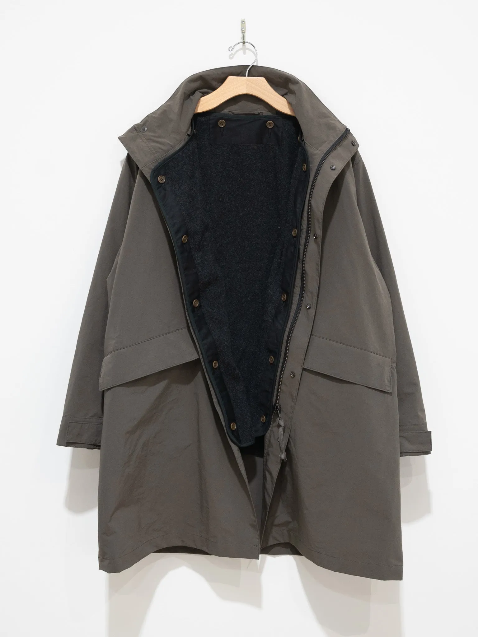 Mill Coat - Black Olive