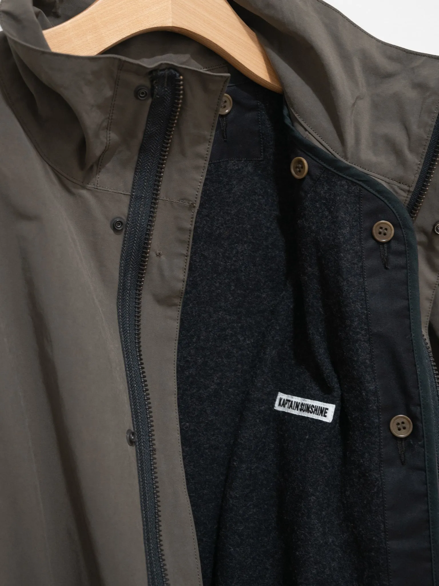 Mill Coat - Black Olive