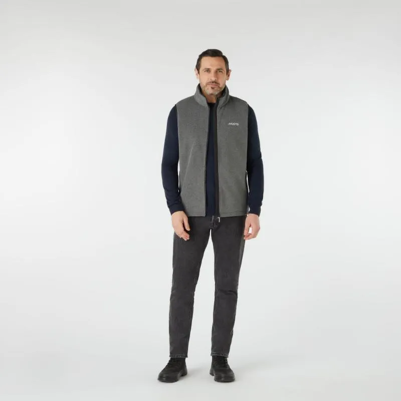 Musto Nautic PT Fleece Gilet - Dark Grey Marl