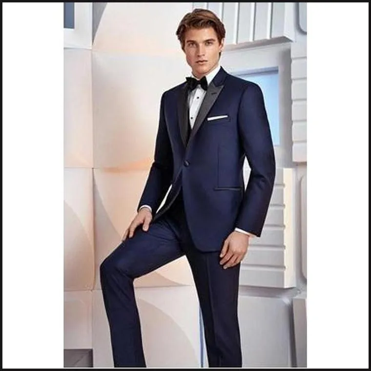 Navy Ike Behar Blake Tuxedo 238M