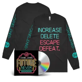 Neon Future Increase Delete Longsleeve and CD Bundle