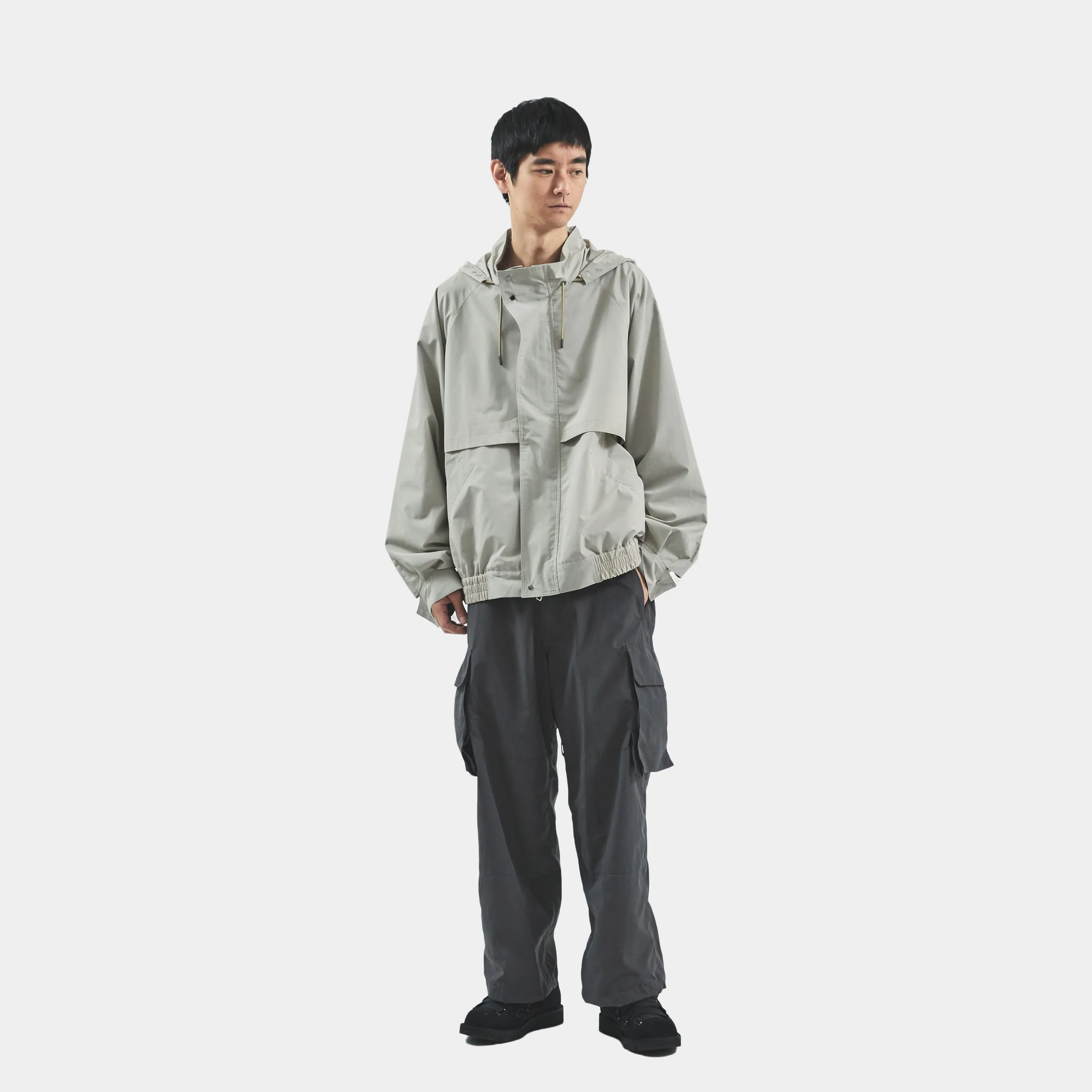 Old School Windbreaker(Ash Grey)/MW-JKT24204