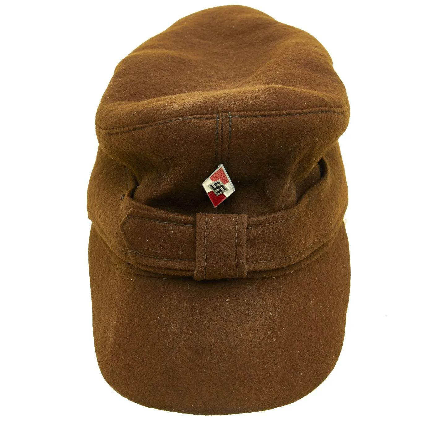 Original German WWII HJ M43 Feldmütze Field Cap in size 56