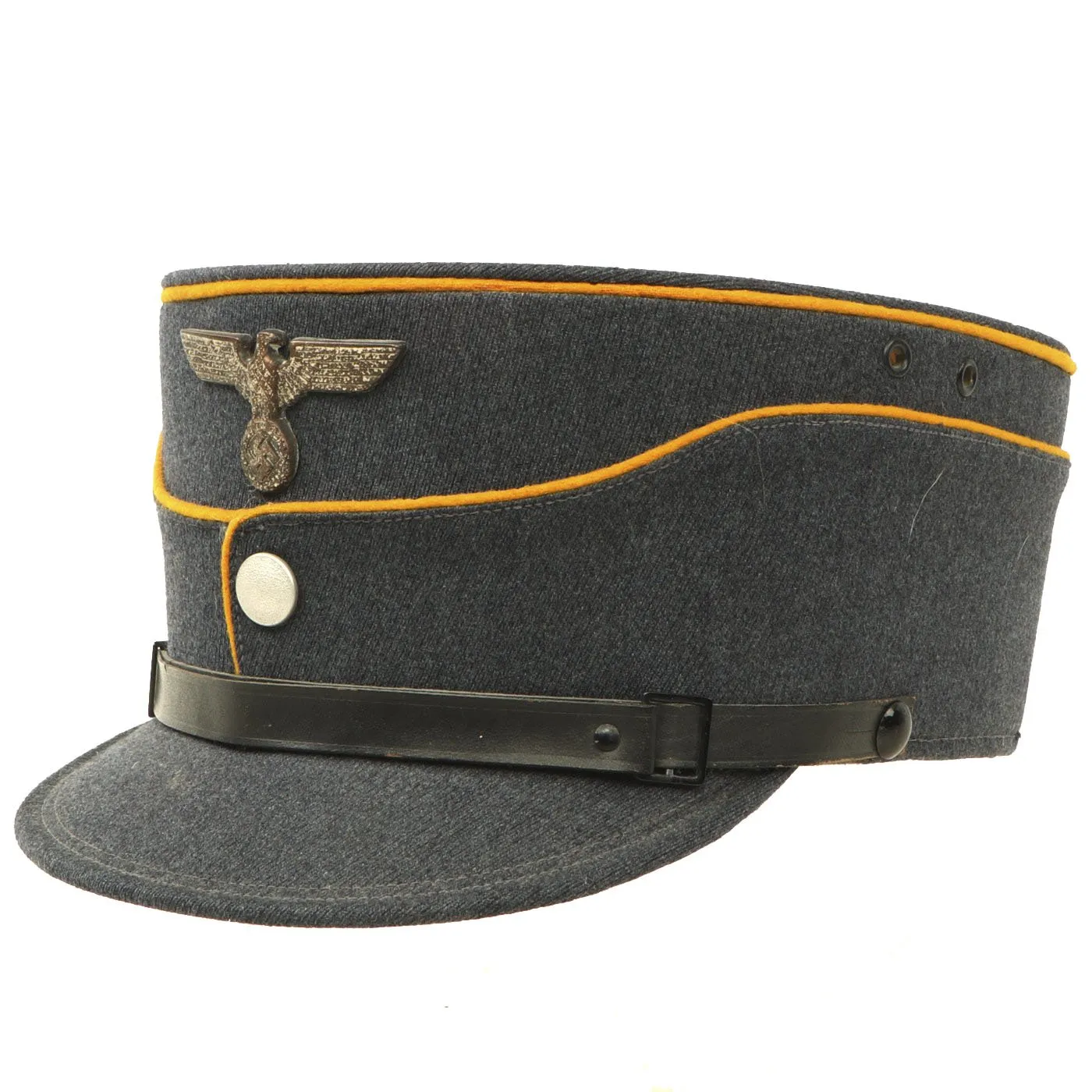 Original Rare German WWII NSFK Service Kepi by A Schweyer of Munich - Excellent Condition