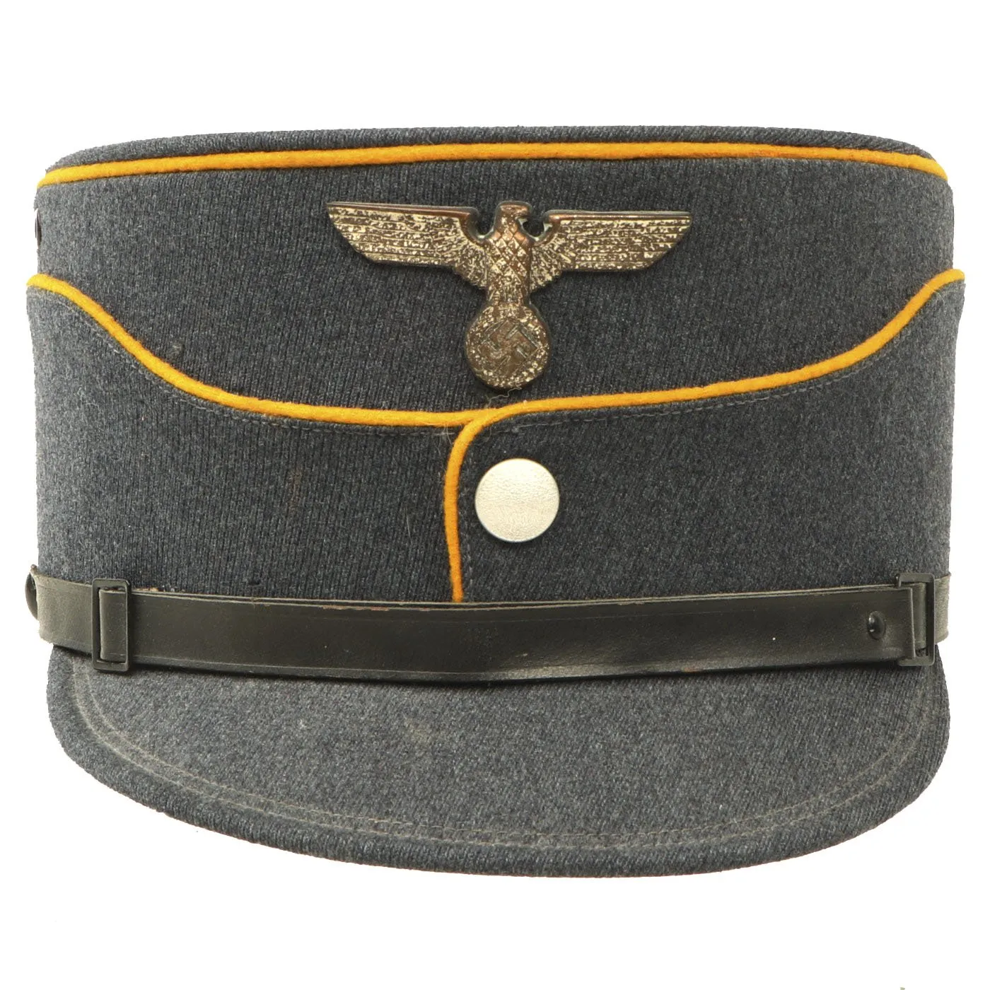 Original Rare German WWII NSFK Service Kepi by A Schweyer of Munich - Excellent Condition