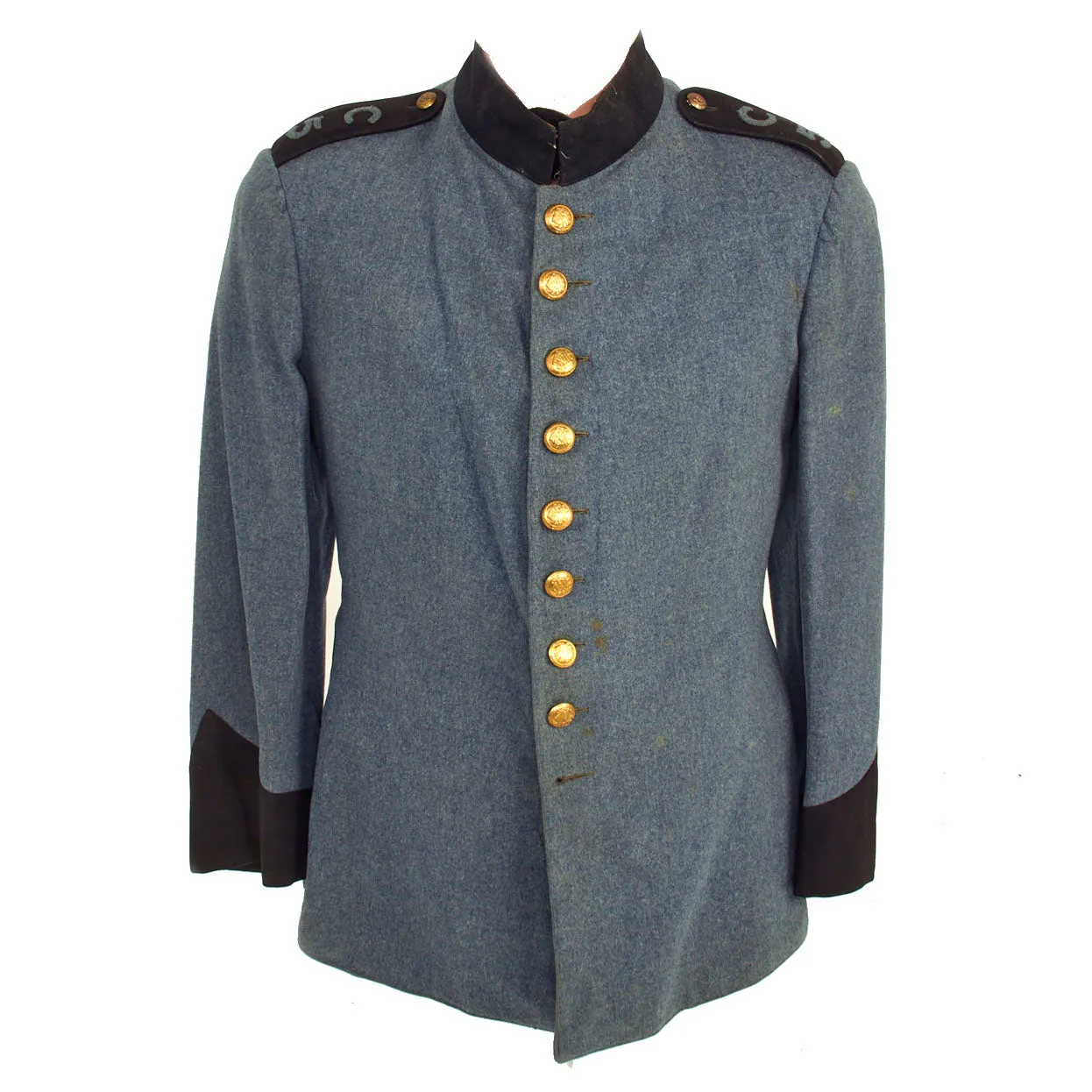 Original U.S. Indian Wars Era 5th Maryland (175th Infantry Regiment) Company C Maryland National Guard Uniform Coat - The Dandy Fifth