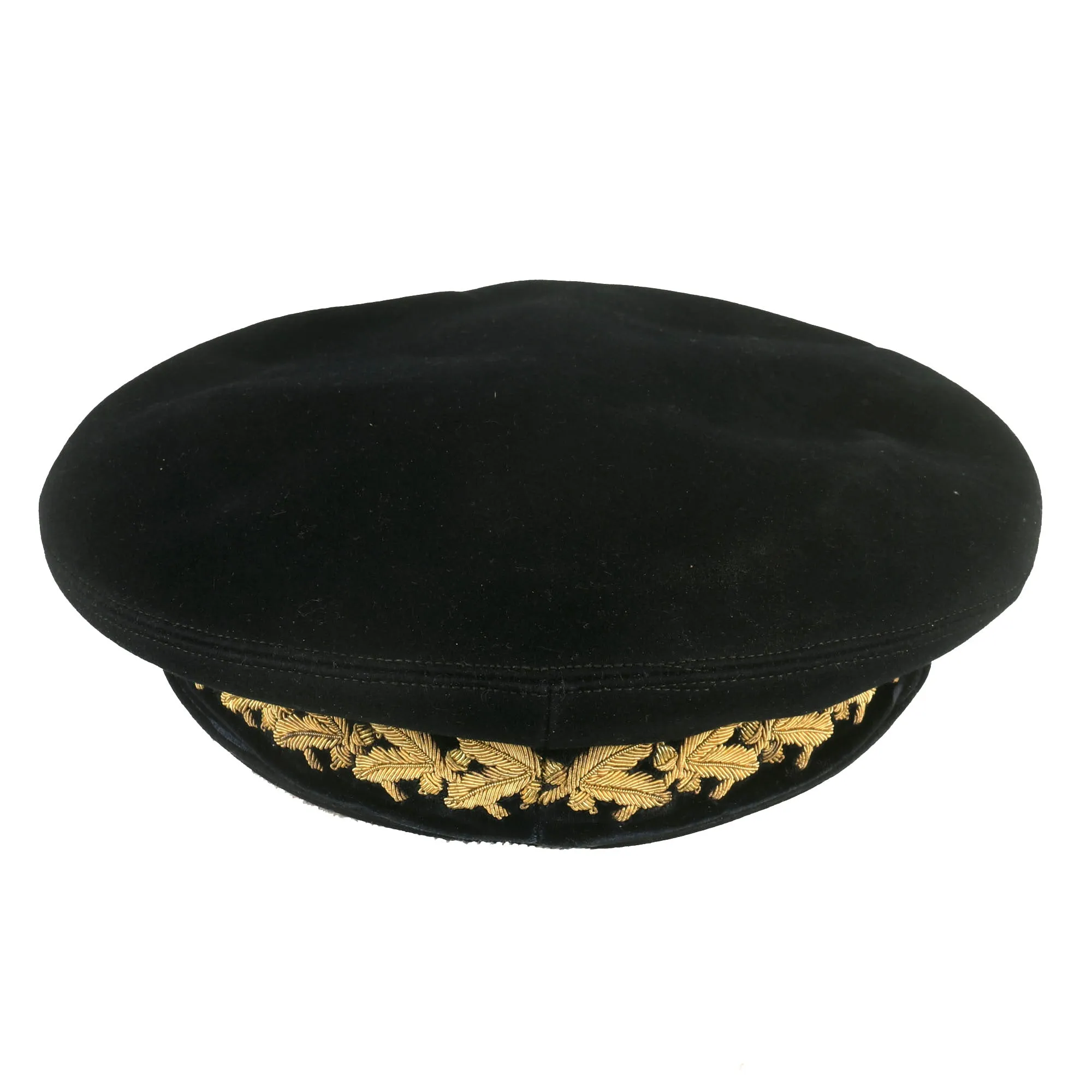 Original U.S. Vietnam Era War General Westmoreland Named Dress Blue Uniform Peaked Visor Cap - Chief of Staff of the United States Army (1968-1972)