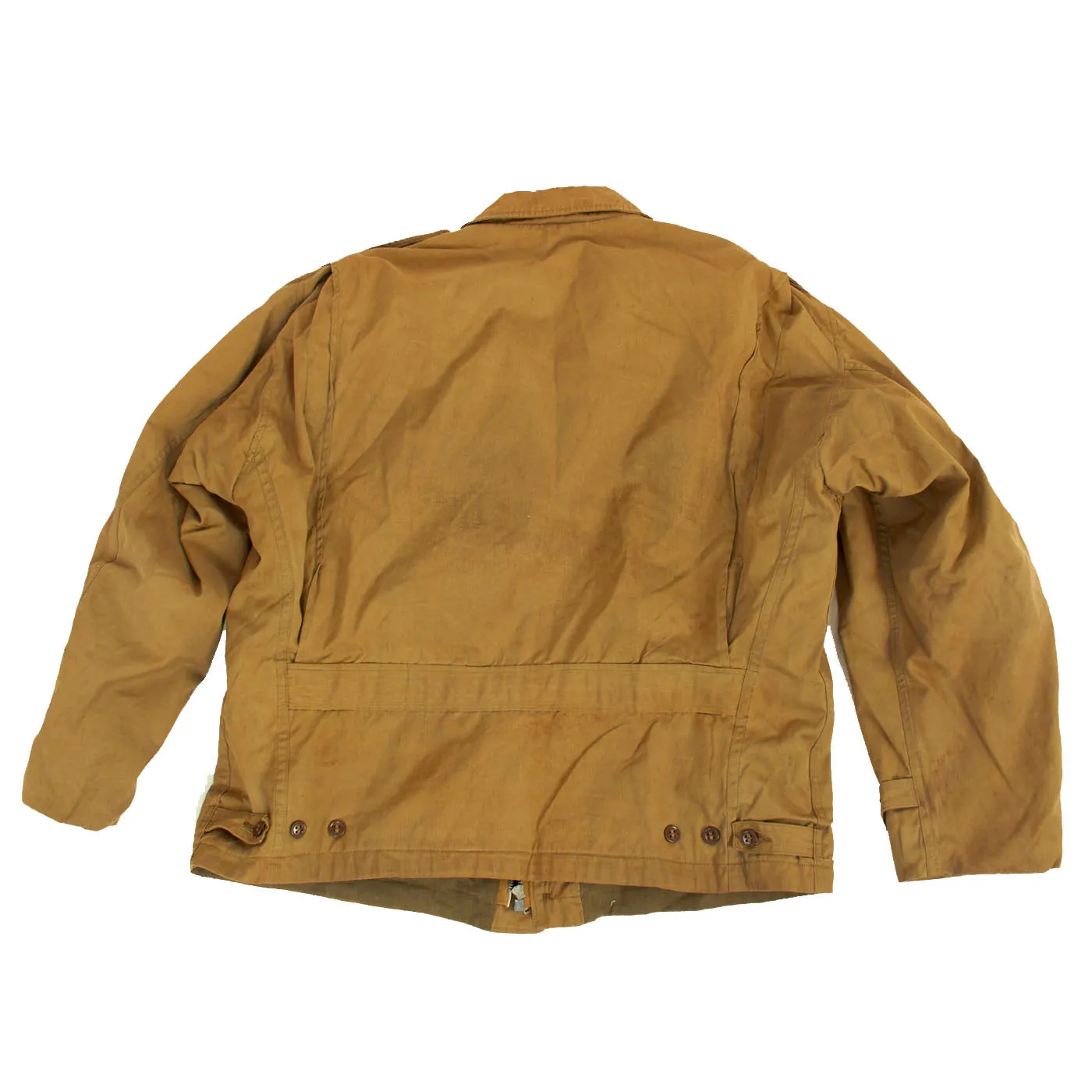 Original U.S. WWII 38th Infantry Division Patched M1941 Field Jacket - The Cyclone Division