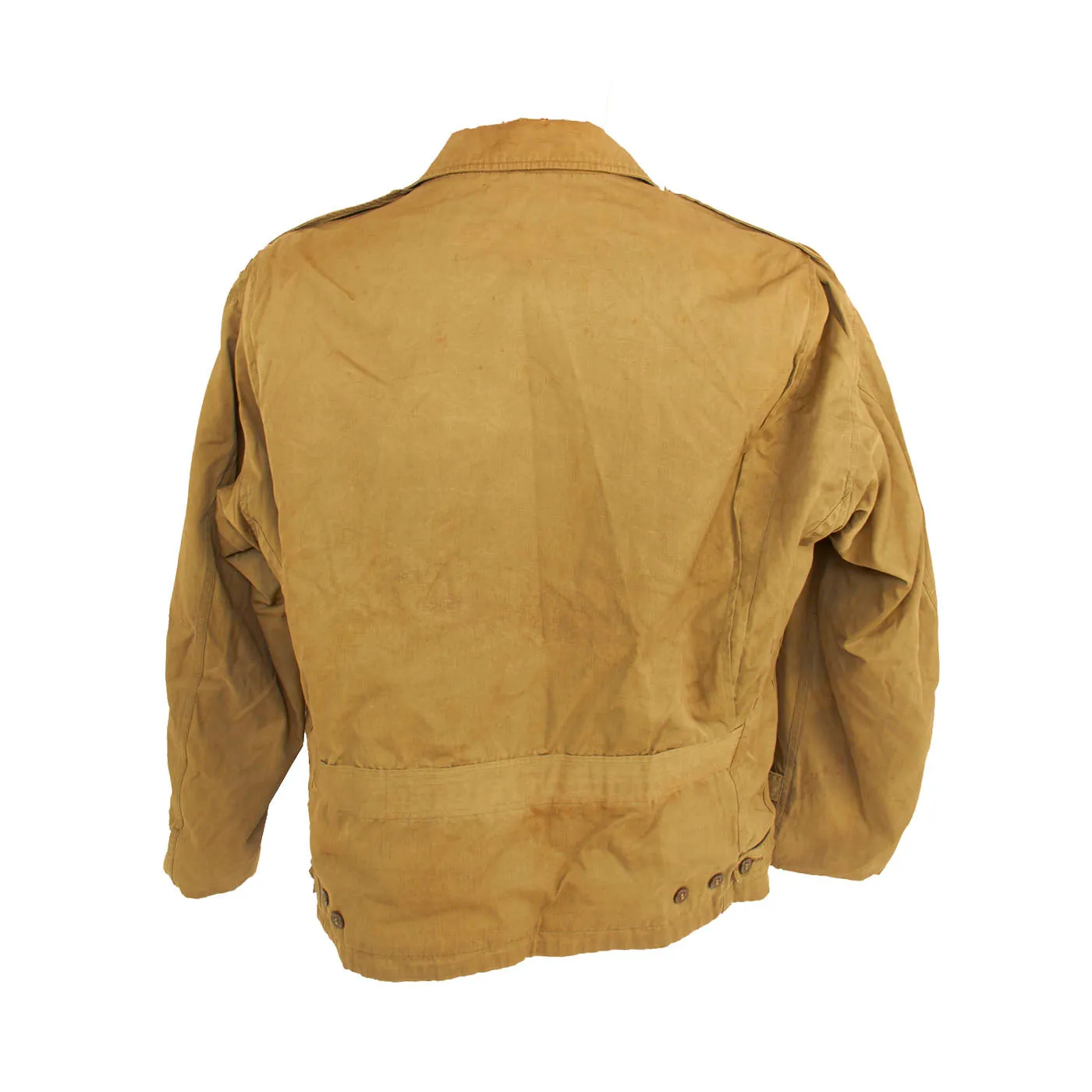 Original U.S. WWII 38th Infantry Division Patched M1941 Field Jacket - The Cyclone Division