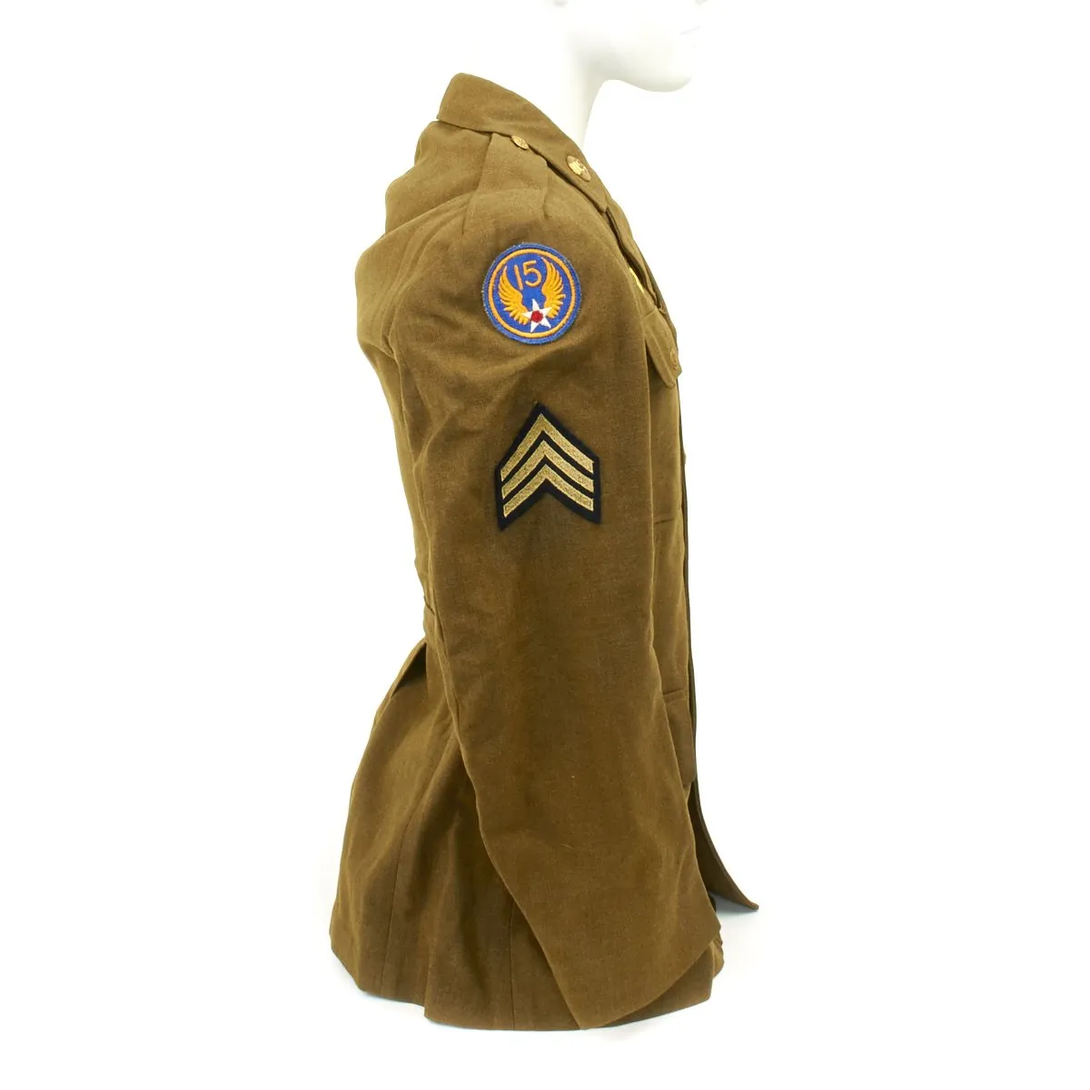 Original U.S. WWII B-24 Liberator 484th Bombardment Group Named Grouping with Painted A2 Jacket and Italian Made Patches