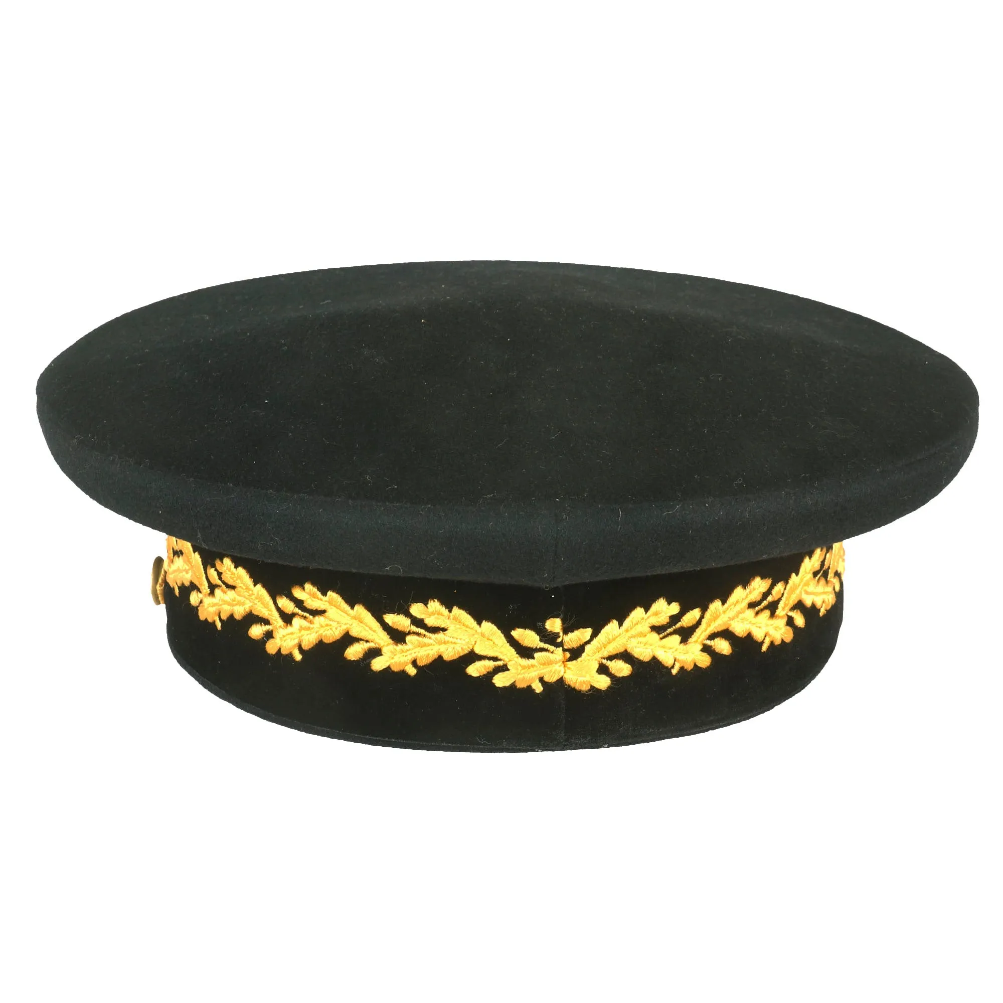 Original U.S. WWII Era Named General Officer’s Dress Blue Uniform Peaked Visor Cap By Jacob Reed’s Sons - Size 7½