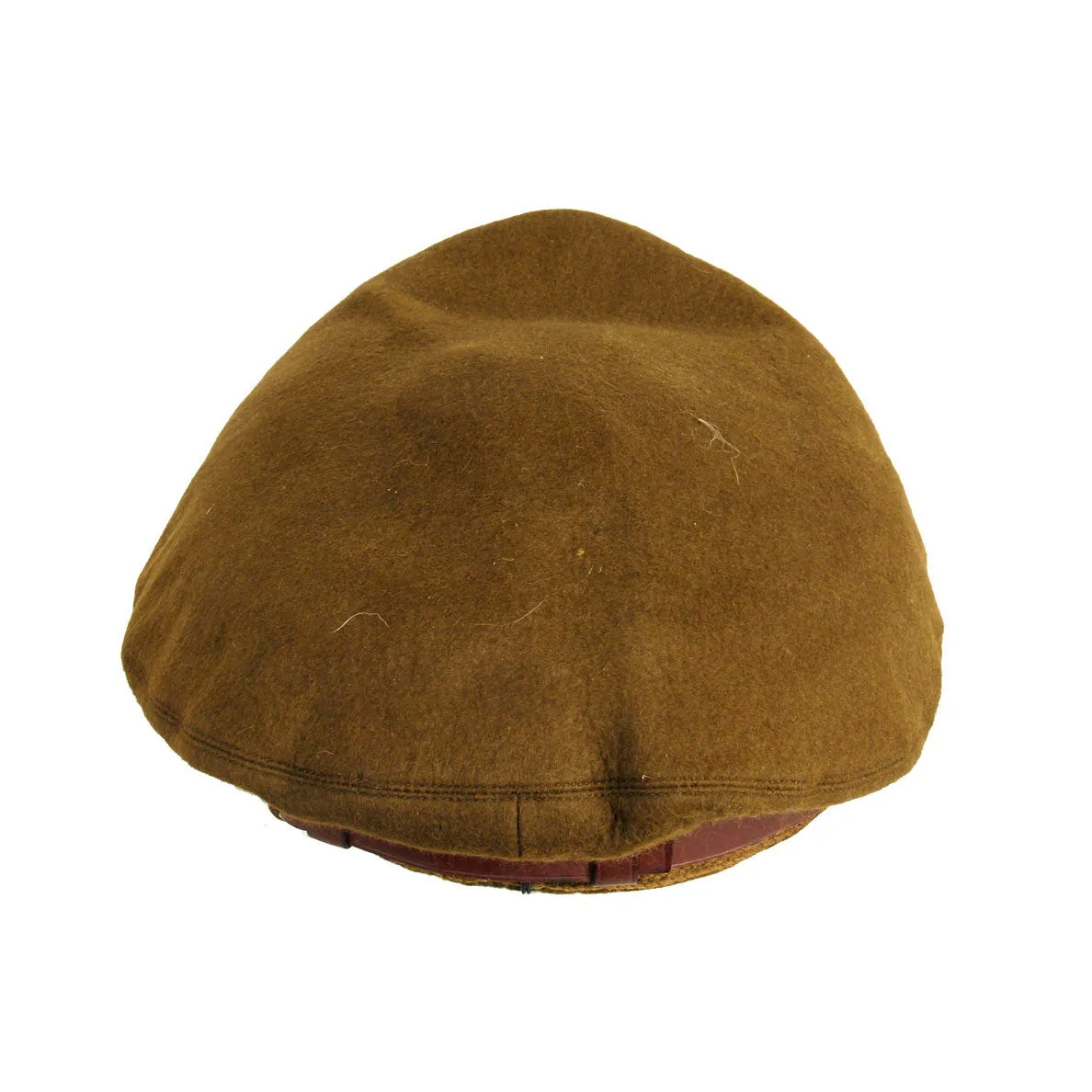 Original U.S. WWII USAAF Named Officer Winter Crush Visor Cap by Luxenberg of New York