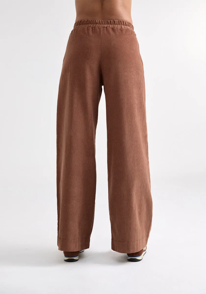 Pantalon LIRIO Velours Chestnut