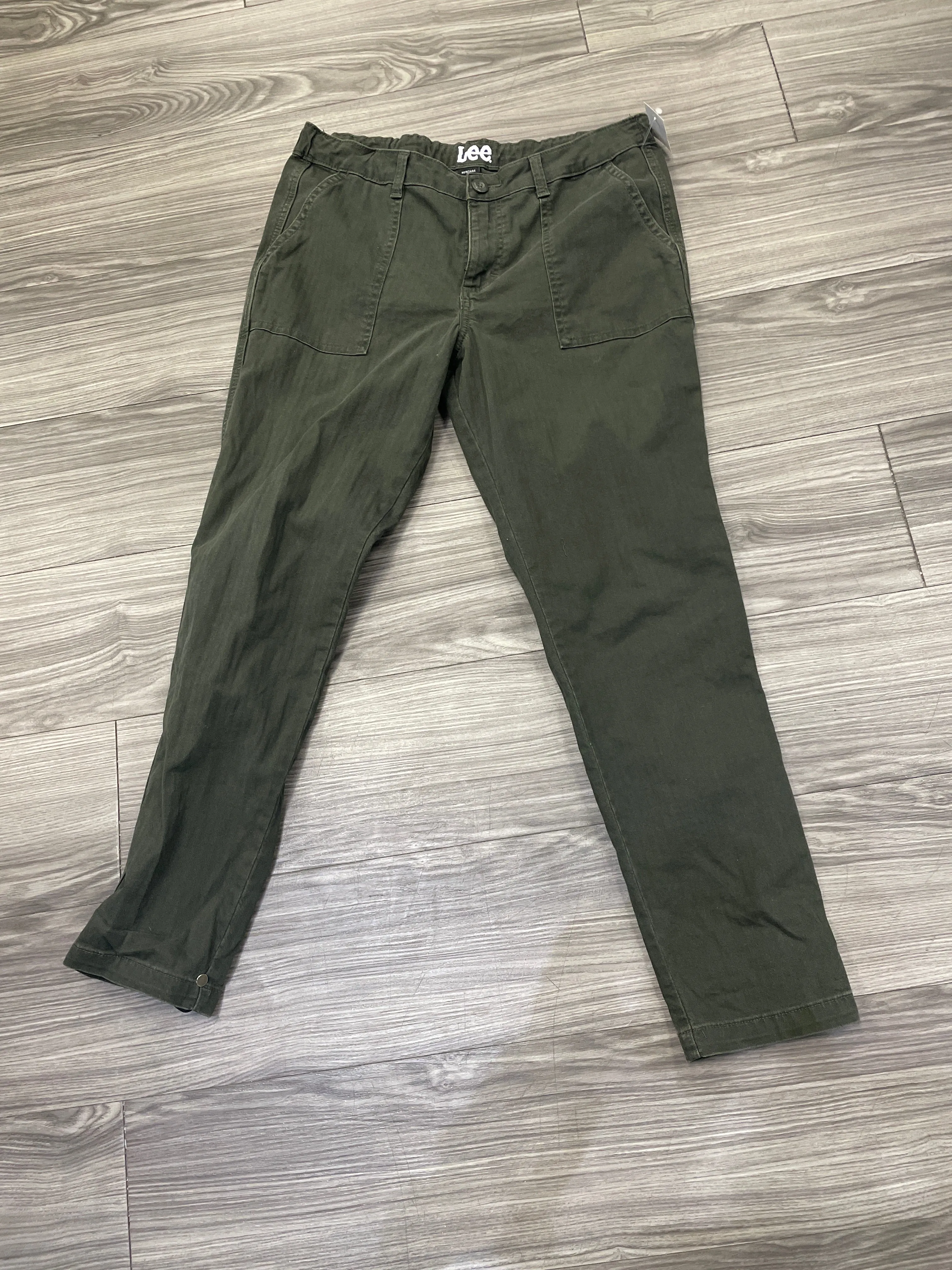 Pants Chinos & Khakis By Lee In Green, Size: 10