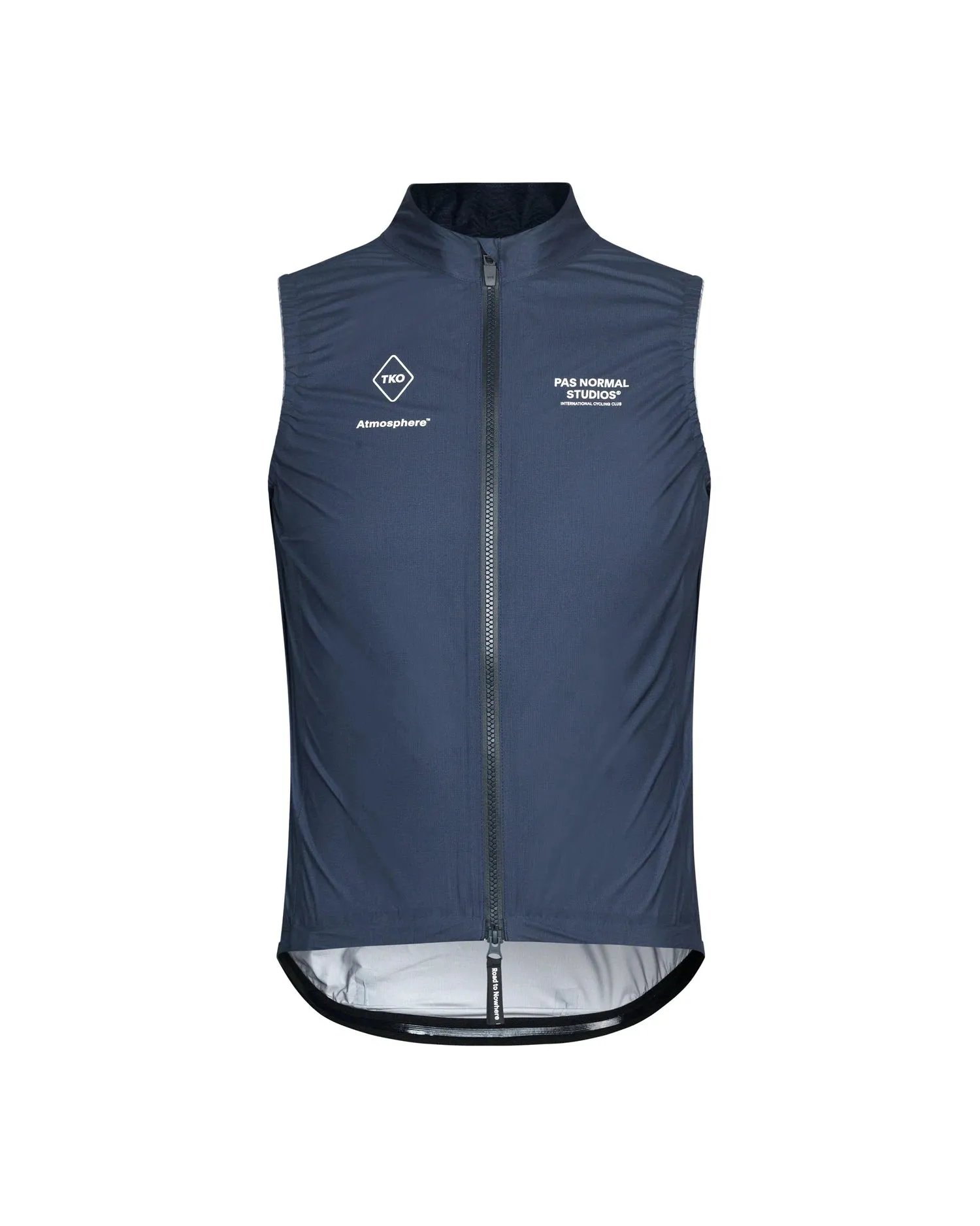 PAS NORMAL STUDIOS TKO Rain Gilet AW22 - Navy