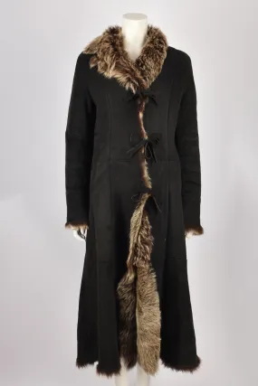 PEAU D'ANE SHEARLING LONG COAT