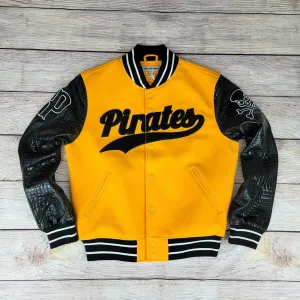 Pirates Light Wool Varsity Jacket