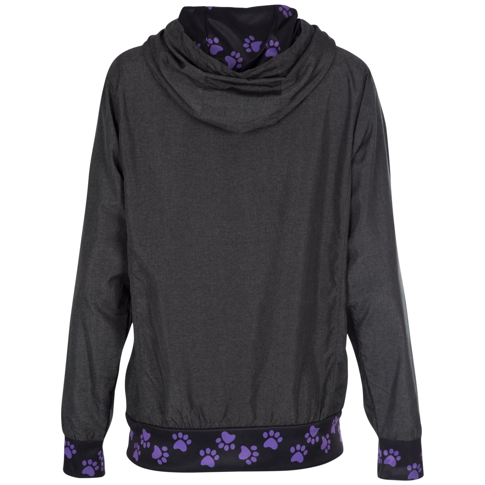 Purple Paw Lightweight Athletic Jacket