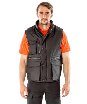 Result Men's Work-Guard Lance Body Warmer Gilet {R127A}