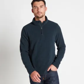 Revive Mens Quarter Zip Fleece - Dark Indigo