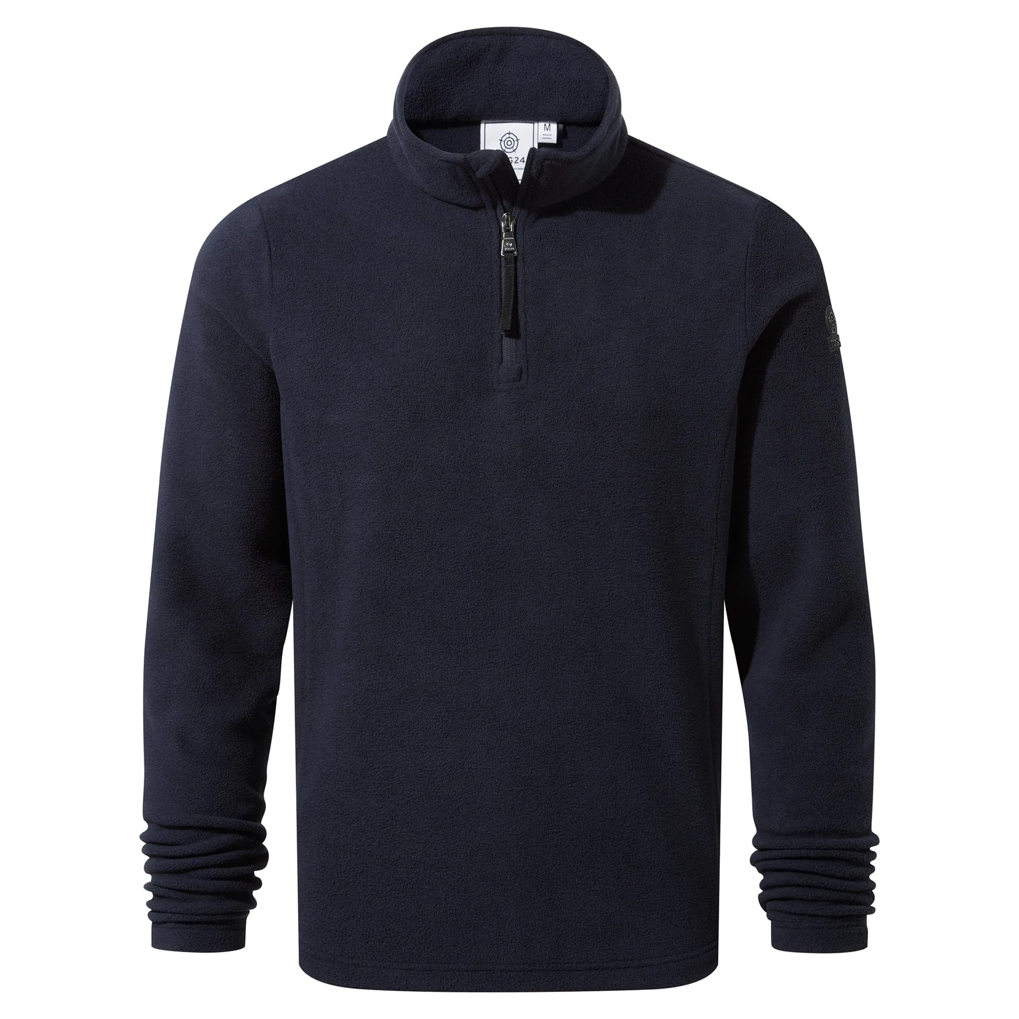 Revive Mens Quarter Zip Fleece - Dark Indigo