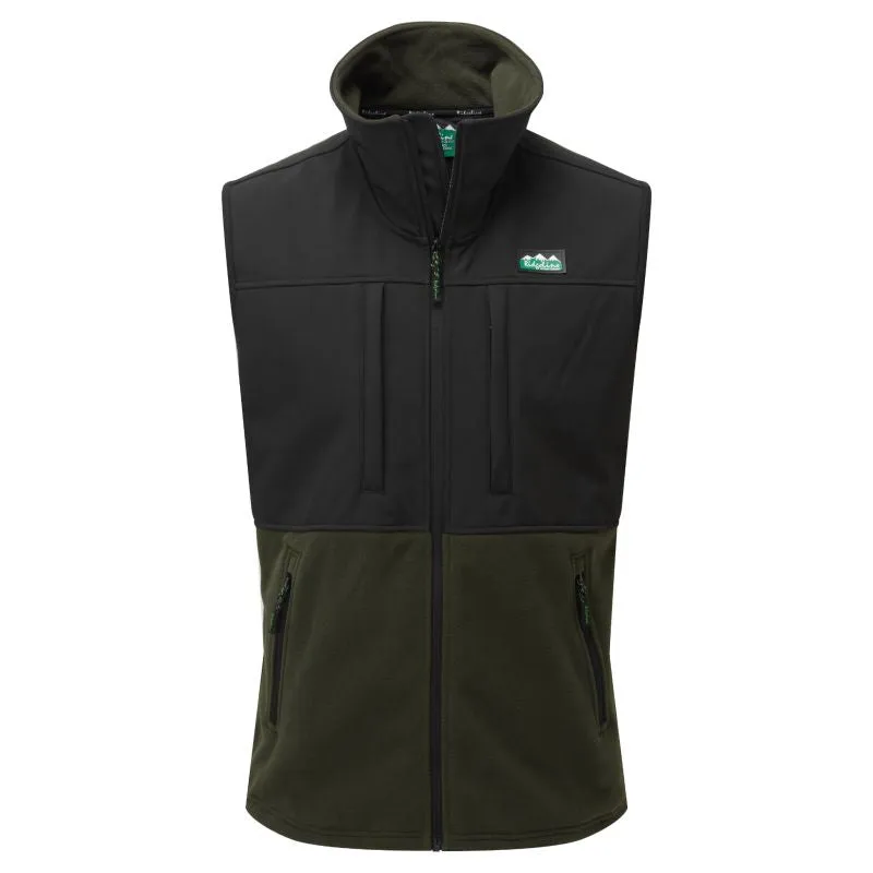 Ridgeline Hybrid Mens Gilet - Field Olive