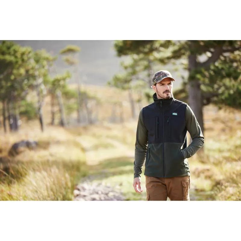 Ridgeline Hybrid Mens Gilet - Field Olive