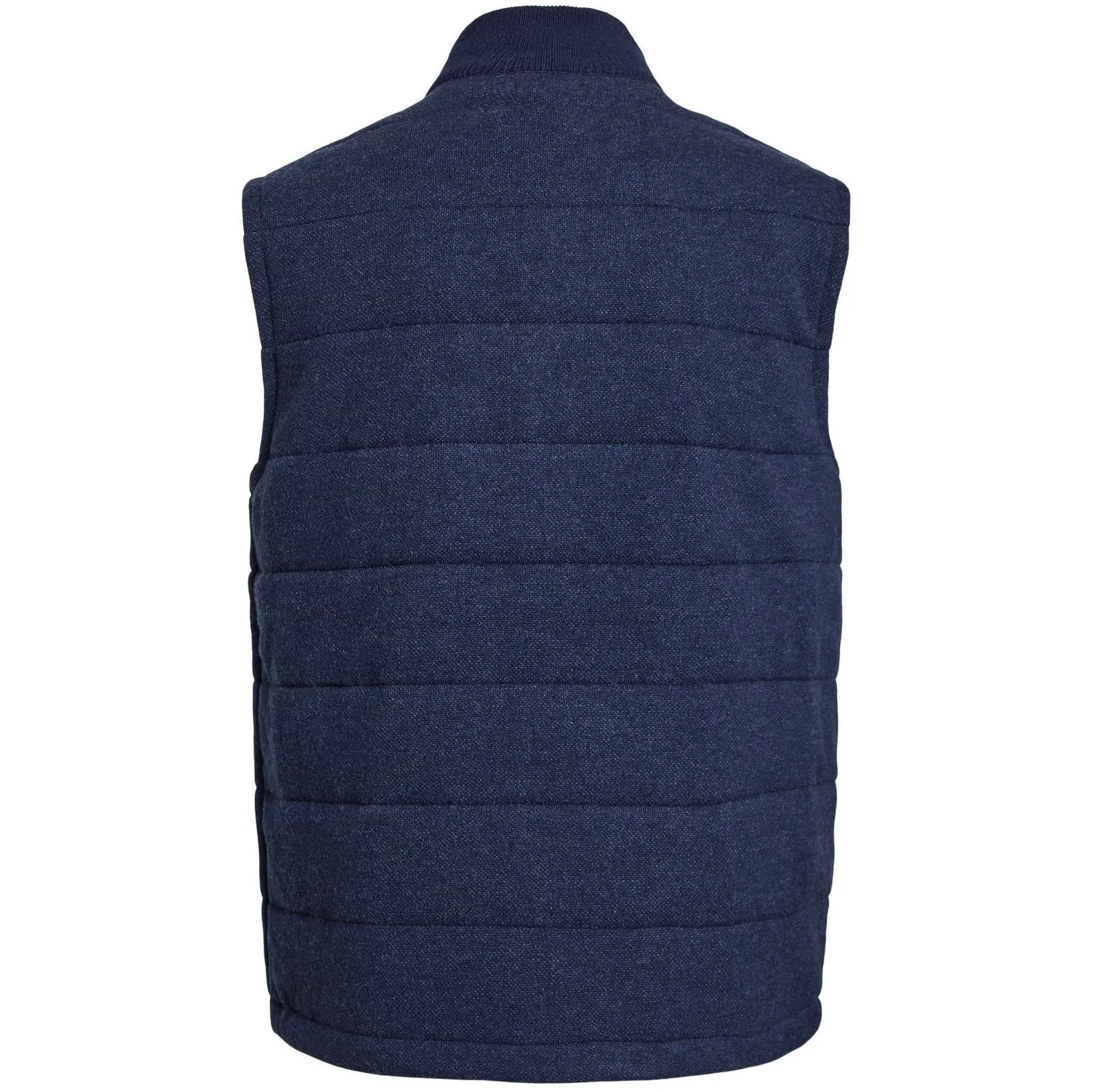 RLX Wool Full Zip Gilet French Navy - AW23