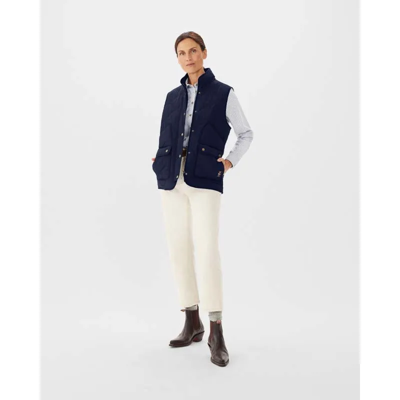 R.M.Williams Wilby Ladies Primaloft Gilet - Dark Navy