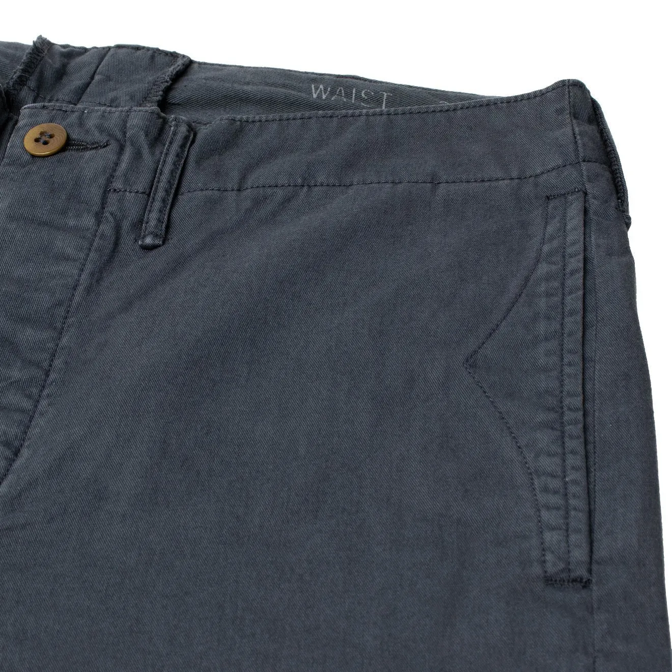 RRL by Ralph Lauren Officers Flat Front Chino Navy